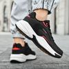 Casual Sneakers Men Anti-slip Breathable Lace-up Soft Outdoor Sports Men Shoes Thick-soled Mesh Durable Running Shoes Men