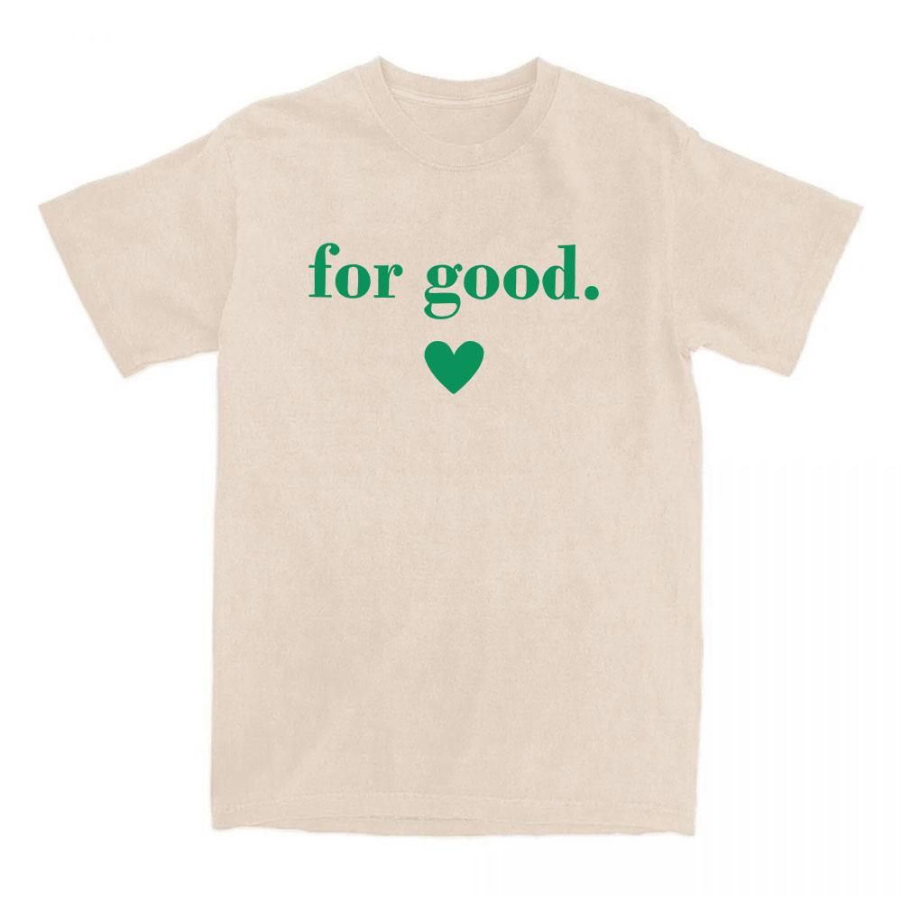 Wicked: for Good The Soundtrack T-shirt Cynthia Erivo Ariana Grande Tshirt Cotton Short Sleeve Women Tee-shirt Unisex Streetwear