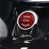 Car Carbon Fiber Cap Sticker for BMW Keyless Start Stop Button 1 2 3 4 5 6 7 X3
