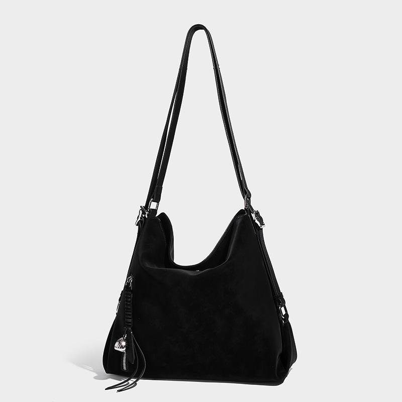 Ретро Матовая Замшевая Сумка-Тоут Женская Осенне-Зимняя Новинка Работника Офиса Многофункциональная Дорожная Большая Вместимость Модный Рюкзак