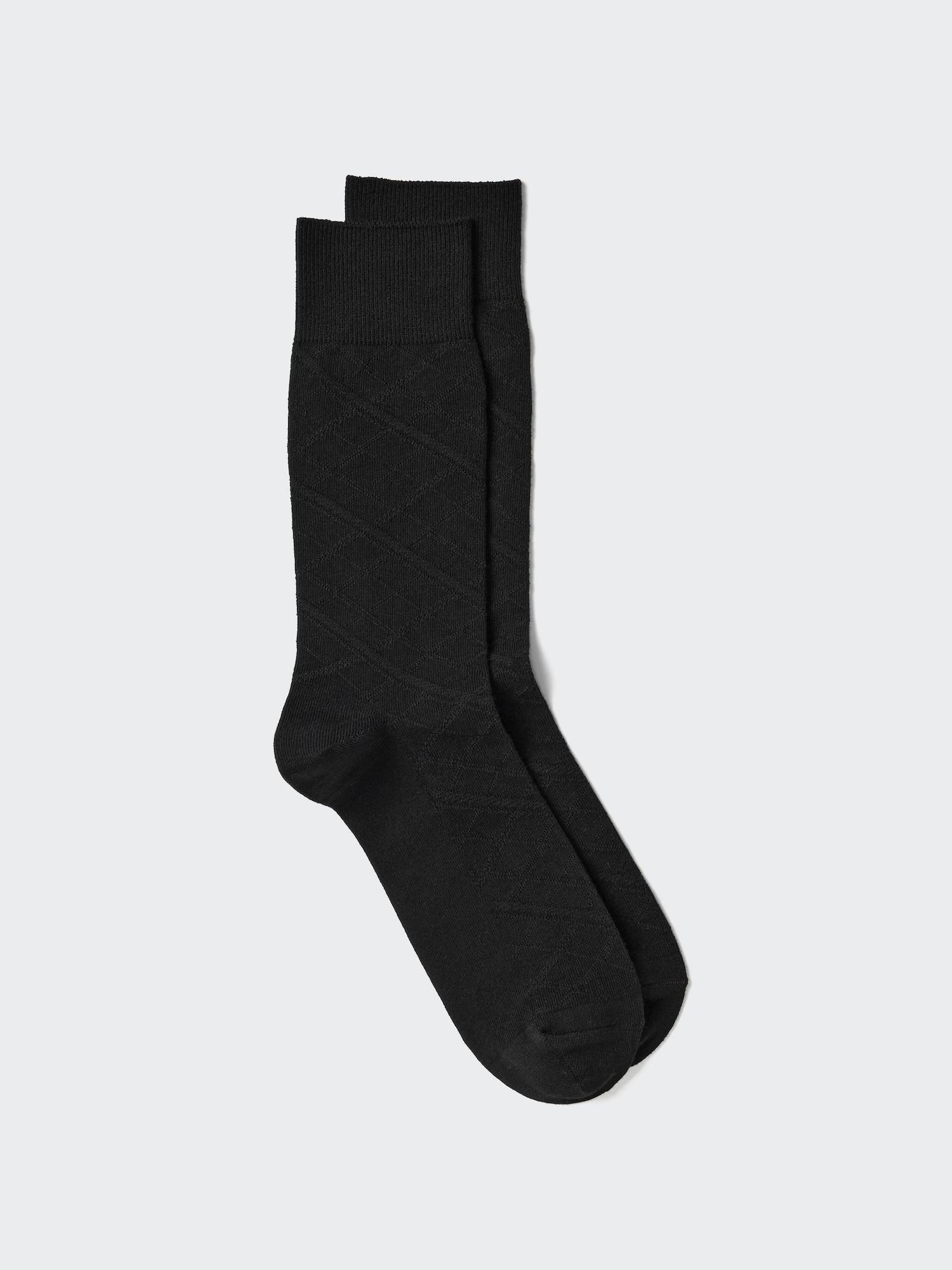 

Uniqlo Socks Check 09 BLACK/MEN 2527