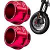 Motorcycle Axle Cover - Aluminum Alloy Frame Slider, Motorcycle Collision Prevention Kit | Motorcycle