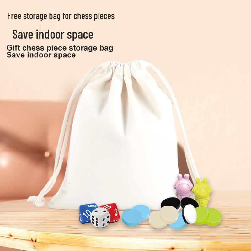 All-in-One Educational Board Game Set: Flying Chess, Chinese Chess, Beast Chess, Checkers, Gomoku, Reversi