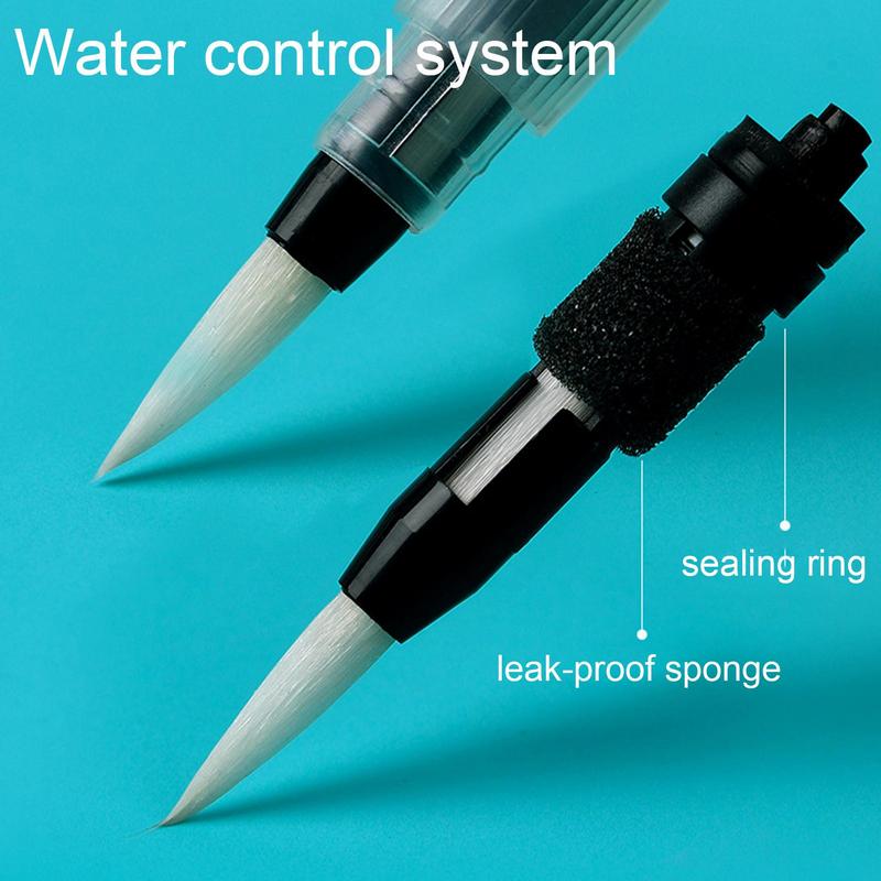 Watercolor Brush Pens Pens Brush Set For Water Paint Easy To Clean 6pcs Water Color Brush For DIY Painting Painting Markers For