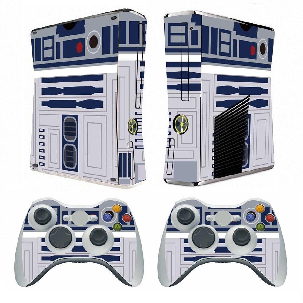 

Вінілова наклейка для Xbox 360 slim та 2 скіни для контролерів