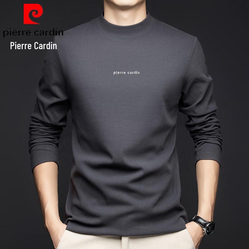 Pierre Cardin Men s Half-High Collar Thermal Long-Sleeve T-Shirt 50