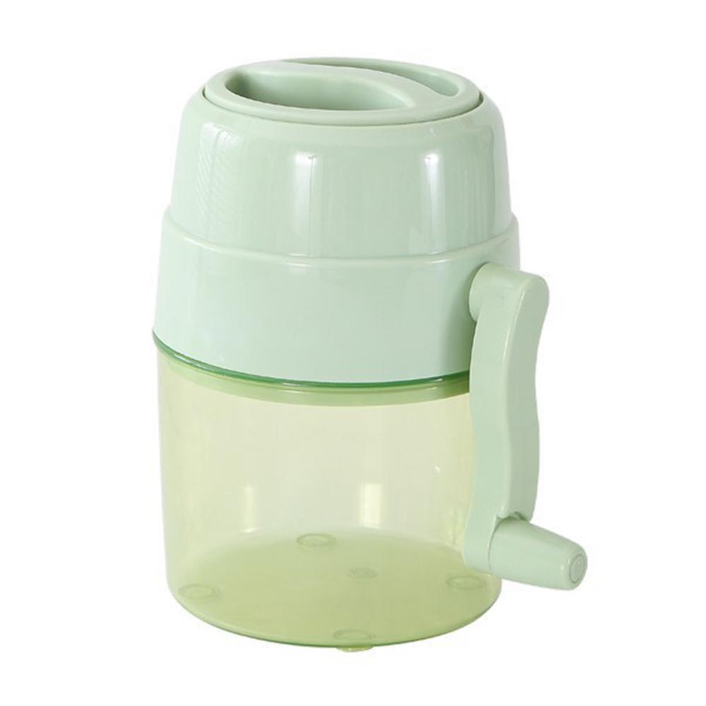 

Машина для производства снежного конуса, машина для бритого льда, ручная машина для бритья льда, дробилка для льда с двойным лезвием из нержавеющей стали зелёный