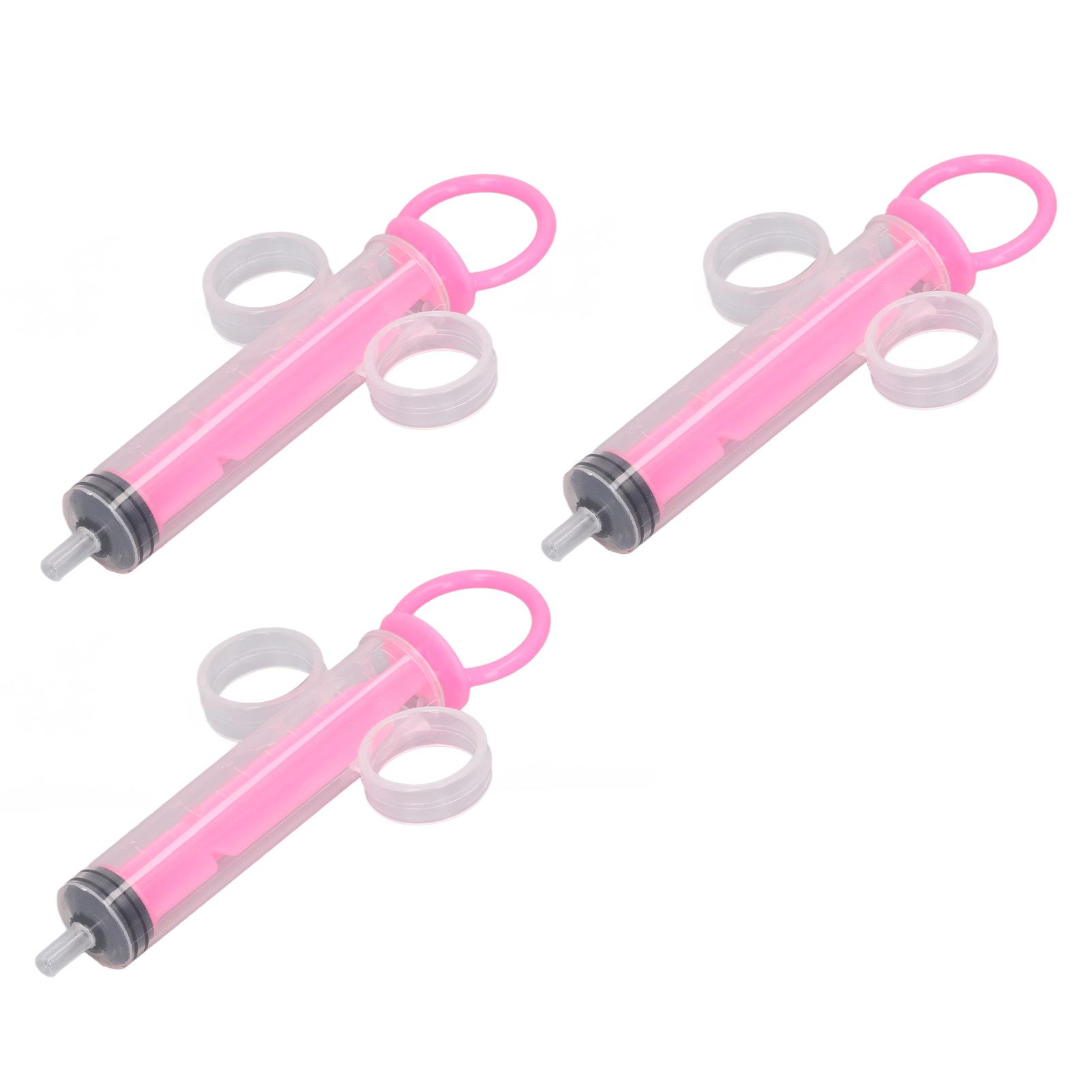 

3PCS Baby Nasal Irrigator Professional Portable Infant Nose Cleaner Manual Baby Nasal Aspirator for Newborn Kids 12ml