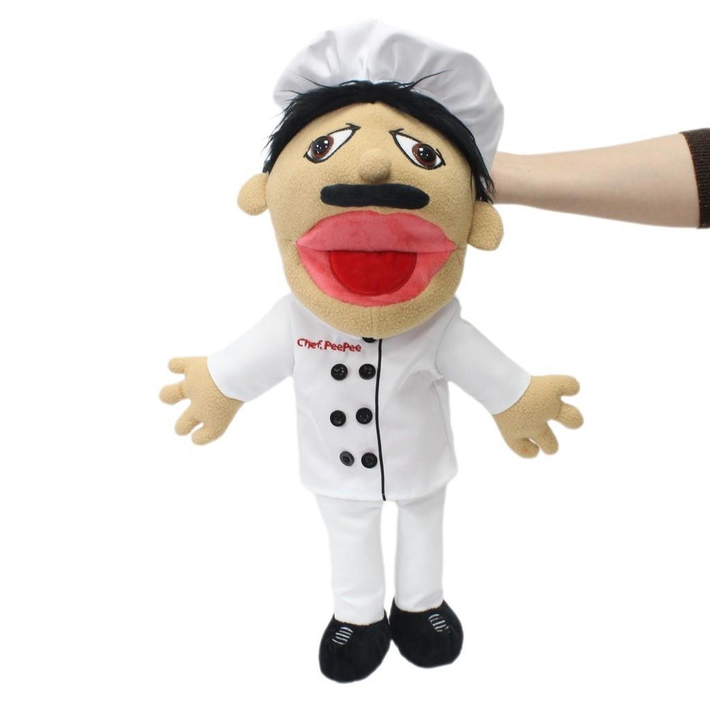 Quirky Jeffy Cartoon Plush Puppet Hand Puppet For Creative Play And Parent Child Interaction