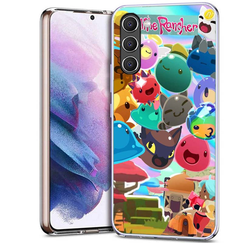 S-Slime R-Rancher Game Phone Case for Samsung A54 A14 A24 A34 A17 A37 A57 A55 A35 A25 A15 A13 A23 A33 A53 A07 A05S A04S A03 A73