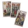 Trionfi della Luna Tarot 78 Card Deck with PDF Guidebook Fortune Telling Card Game Travel Cersion Reversed Chakra Planet Zodiac