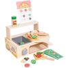 Imaginative Play Wooden Pizza Oven Toy For Kids Early Development And Fun Family