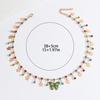 Dopamine Color Butterfly Necklace Female Tassel Clavicle Chain Design Neck Chain Accessories