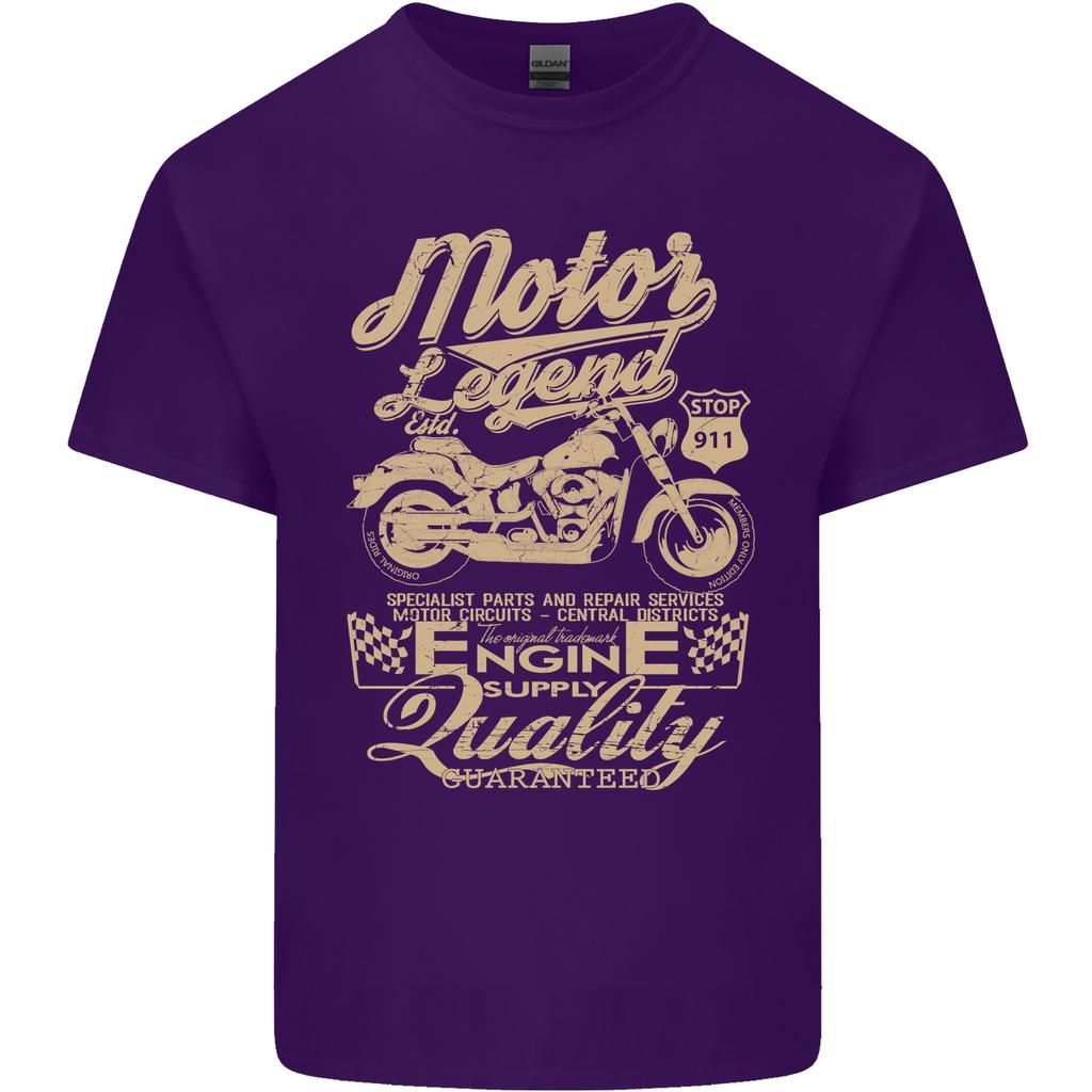 Motor Legend Biker Motorbike Motorcycle Unisexs Light Cotton TShirt