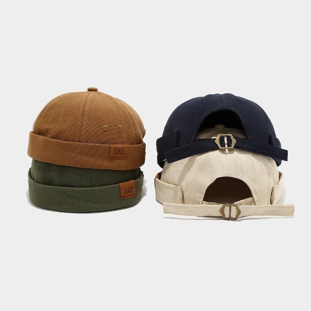 Hip Hop Docker Cap Adjustable Beanie Hat Casual Landlord Cap  Outdoor