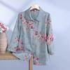 Middle-aged and Elderly Women's Summer Spring and Summer Shirts Elderly Clothes Summer Tops