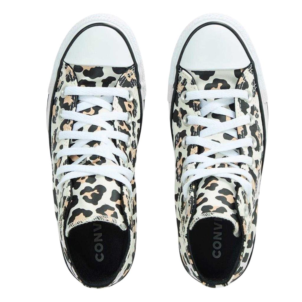 Converse Damen Chuck Taylor All Star Klassisch Leopardenmuster High-Top-Sneaker