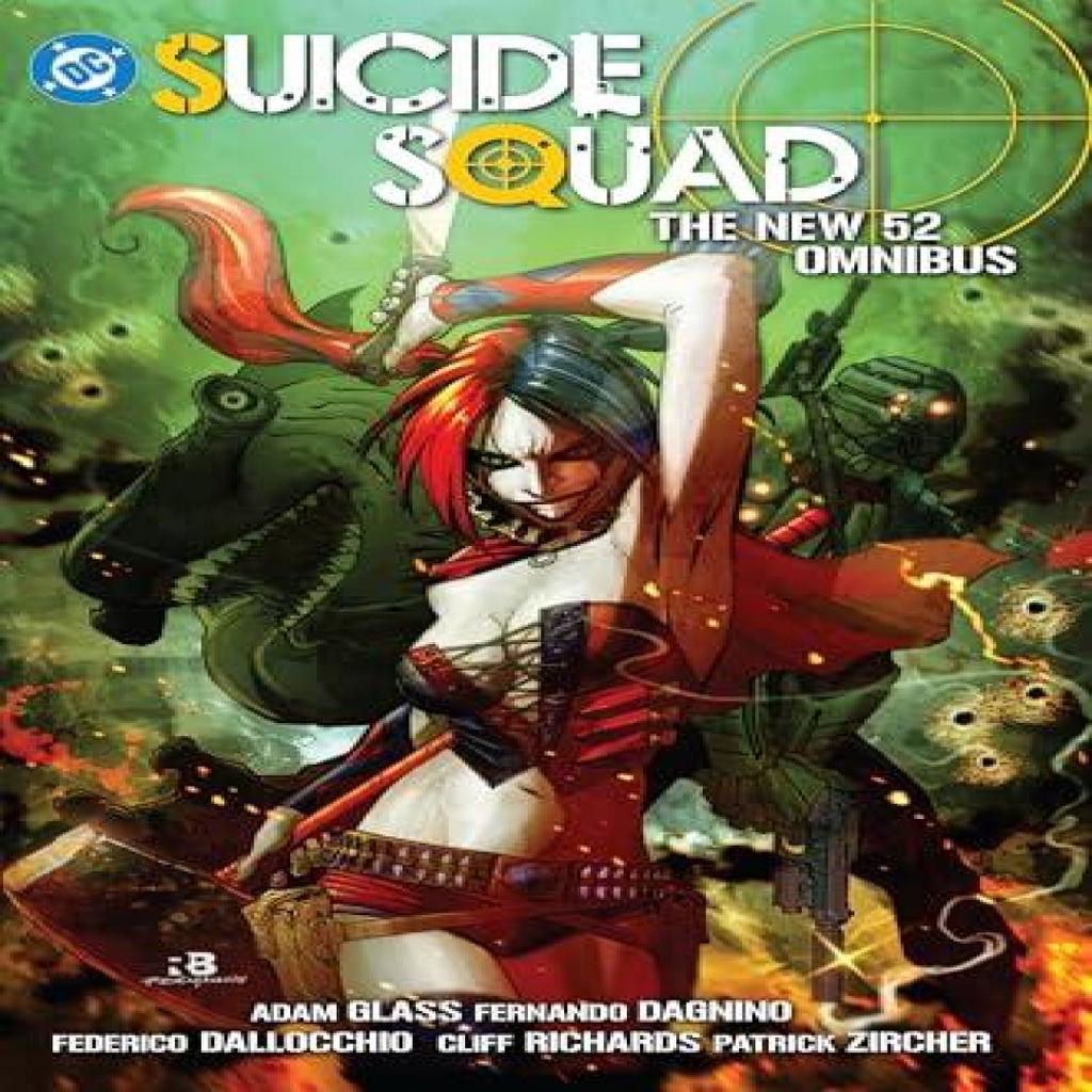 Suicide Squad The New 52 Omnibus by Adam Glass Hardback Book 9781799501237