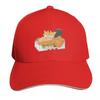 Fast Food Design Baseball Cap Gift For Him Her Casual Daily Wear Quick Dry Performance