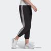 Adidas Casual Breathable Running Capri Knit Pants Women Bottoms Black GR9605