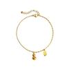 Stylish Titanium Steel Heart Anklet for Women – Durable, Versatile Beach Foot Chain