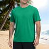 Men's Summer Quick Dry Short Sleeve T Shirt Lightweight Athletic Fitness Top for Outdoor Sports Hiking Running Gym