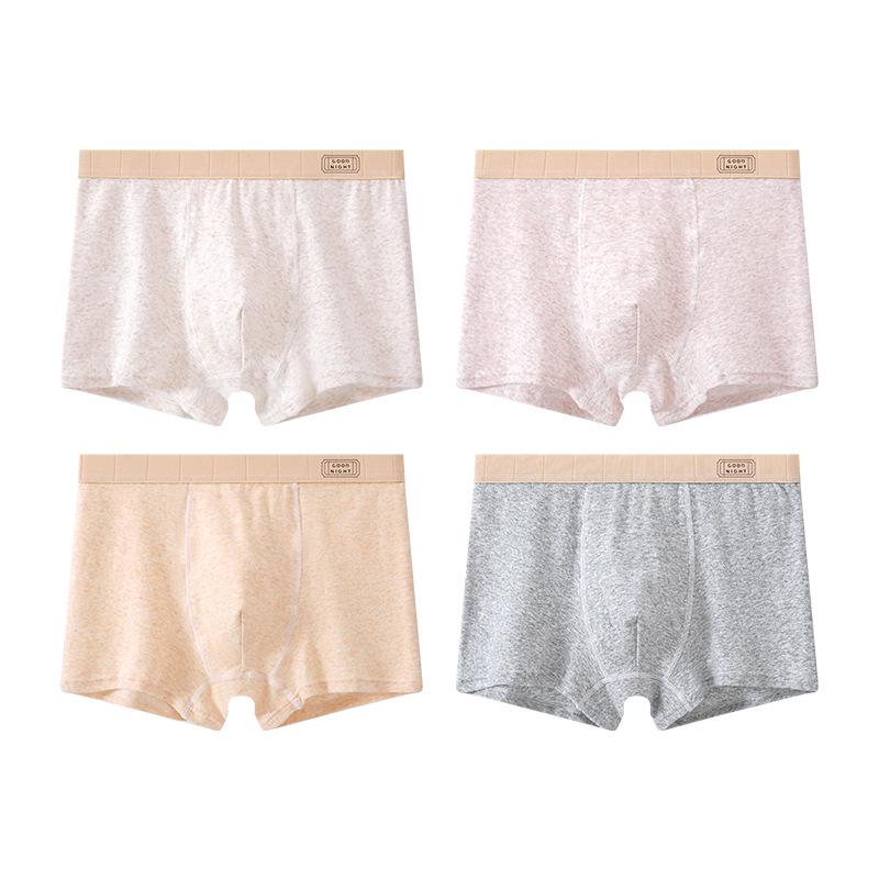 Teen Boys Cotton Boxer Briefs - Breathable, Loose Fit, Plus Size