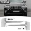 51117303113 51117303114 Front Bumper Grille Trim Molding ABS For BMW X5 F15 35i 35ix 35dx 40ex 2014 2015 2016 2017 Matte Silver