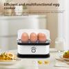Electric Rapid Egg Cooker Multi-functional Egg Boiler Poacher Steamer with Measuring Cup AU/US 6 Grids Eggs Cooker for Kitchen