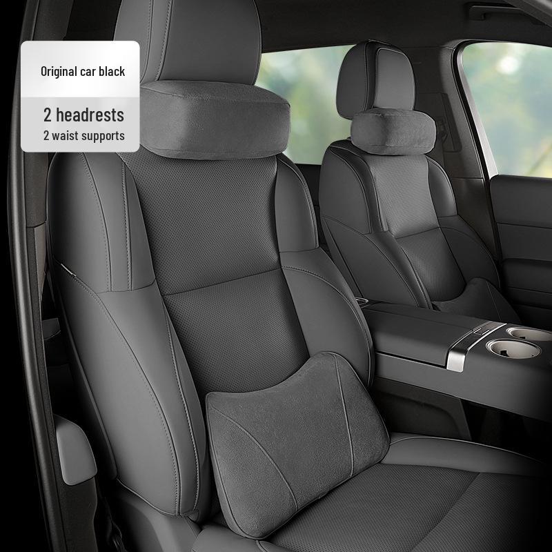 Adjustable Headrest Neck Pillow Strap for L9/L8/L7/L6/I8 - Three-Color Car Interior Accessory