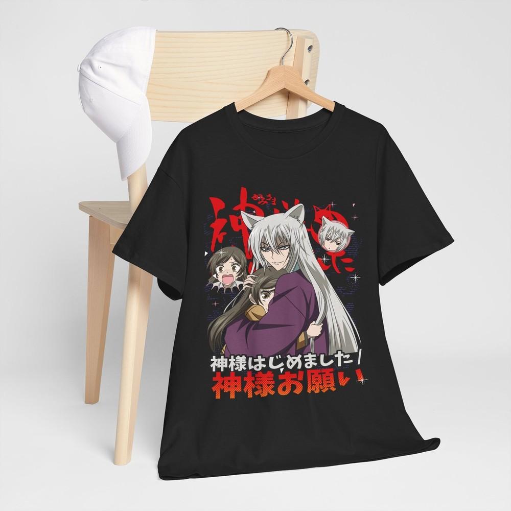 T-shirt Tomoe Kamisama Anime Unisex Ragazza Kawaii Divertente Regalo per Amanti Camicia Tutte le Taglie