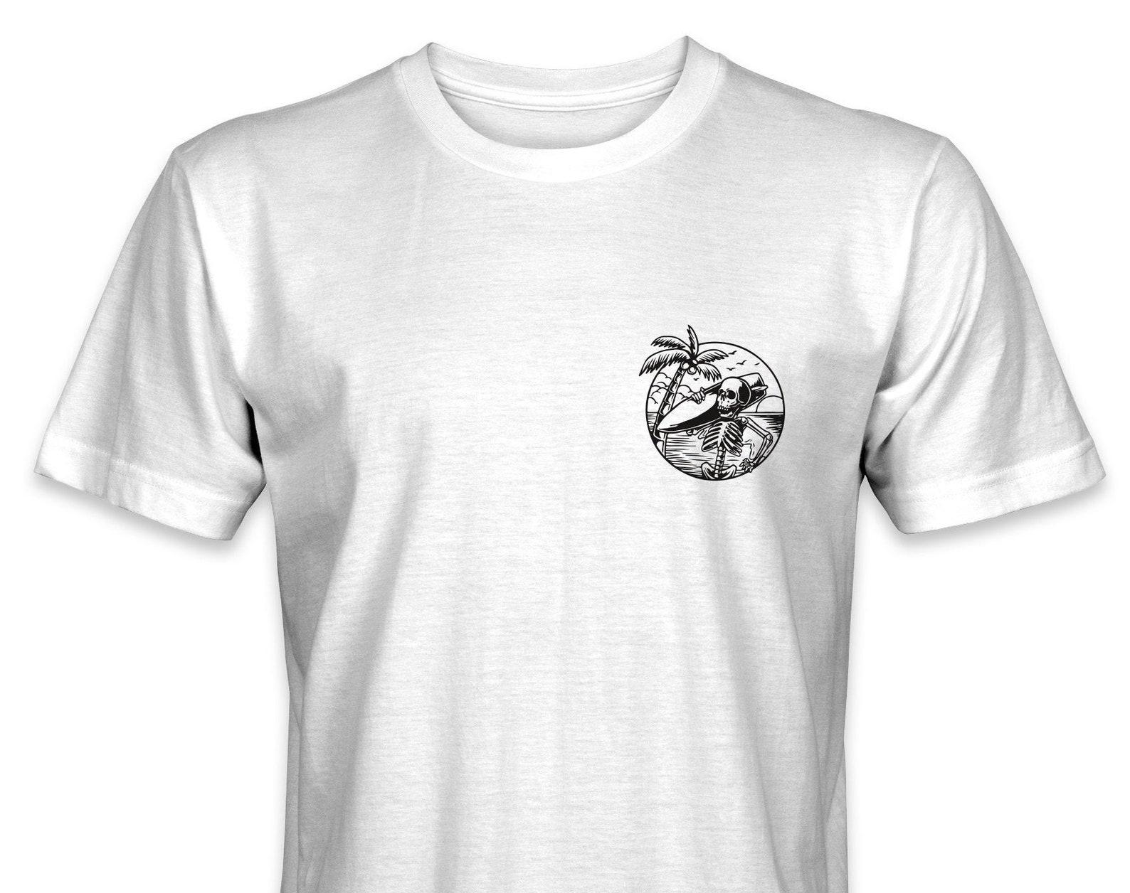 Skelton Surfer T-shirt XL
