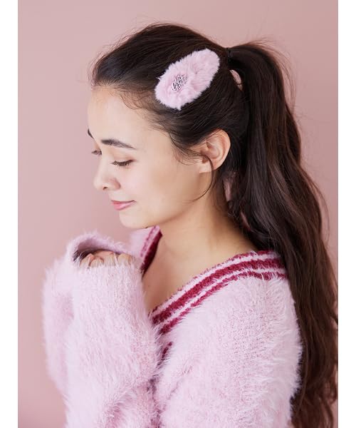 Gelato Pique Holiday Fur Hairpin PWGA245729PNKF