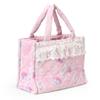 Sanrio Tote Bag Charmy Ages 3 and 175102 2-Way (White Frill) Kitty, Up,