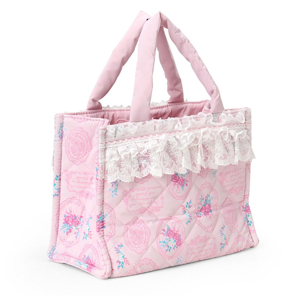 Sanrio Tote Bag Charmy Ages 3 and 175102 2-Way (White Frill) Kitty, Up,