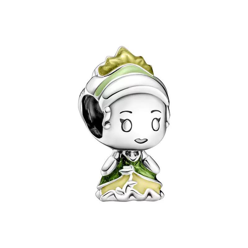 2025 Pandora Сплав Монстр Рождественские Сани Принцесса Бусины Браслет DIY Украшения