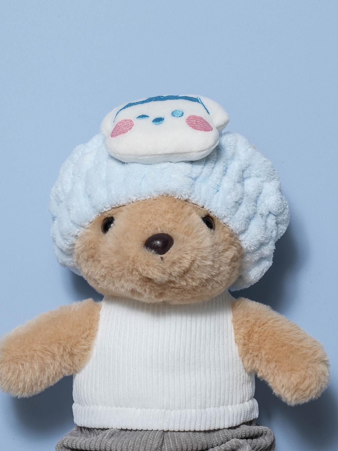 Мягкая как облако повязка на голову для ухода за кожей лица и макияжа 1ea