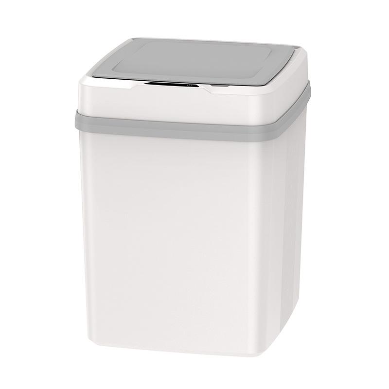 Smart Sensor Trash Can with Lid for Kitchen & Bathroom - Stylish Design, Perfect for Home & Gift Use
