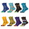 Cartoon Fruit Animal Cake Flower Mixed Colors, Pure Cotton, INS Fashion Brand, Net Red, Casual Fashion Socks for Men and Women