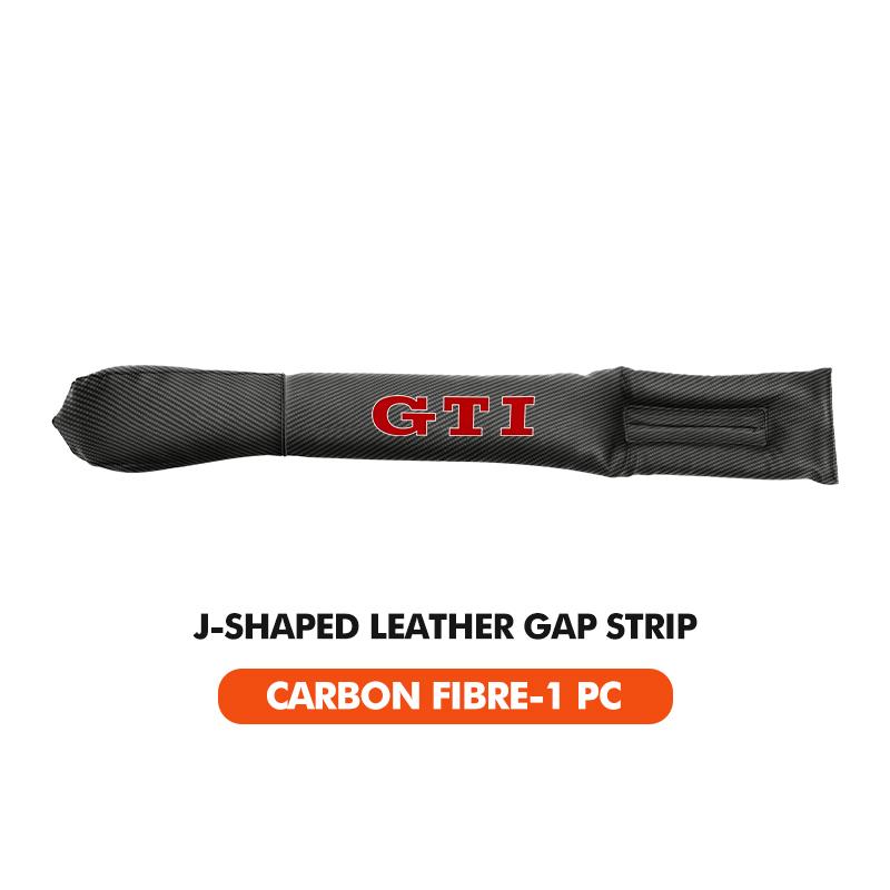 For Volkswagen VW Car logo J-type leak proof seat gap filling strip Accessories Jetta Golf4 5 6 Beetle CC B5 B6 B7 EOS GTI MK2