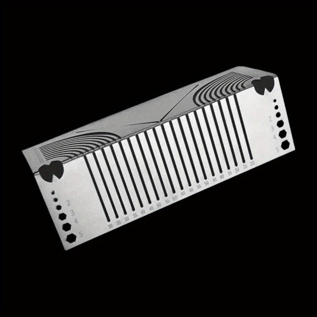 1pc Stainless Steel Bending Radius Tool, Multifunctional Corner Bending Tool, Suitable for Square Pipes, Angle Measurement and Marking