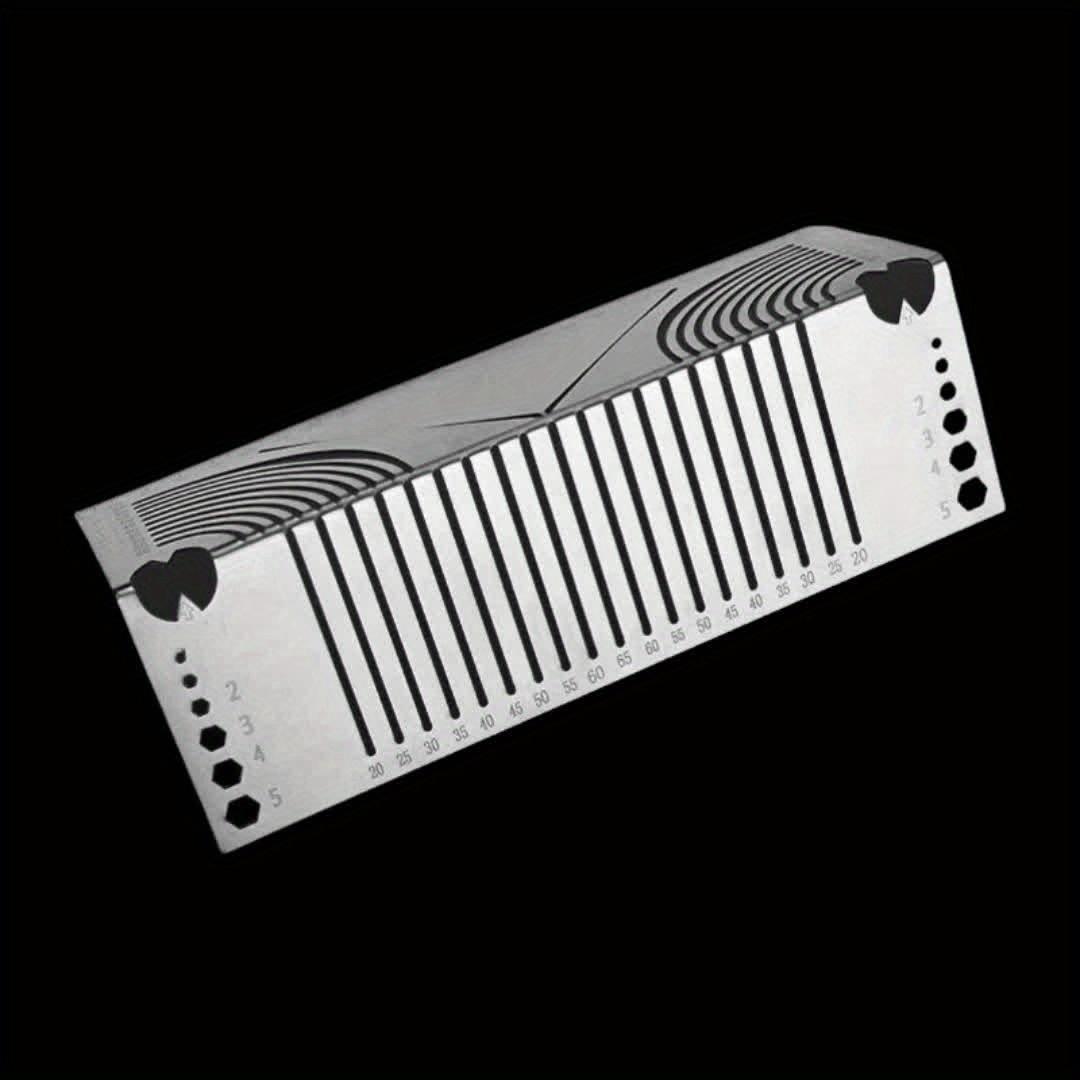 

1 шт. Инструмент для гибки радиуса из нержавеющей стали, многофункциональный инструмент для гибки углов, подходит для квадратных труб, измерение и разметка углов