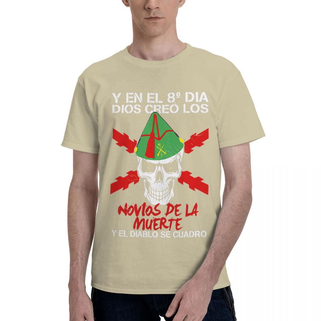 Spanish Legion 100 Cotton Casual Breathable Confortable Totoro Funny Mens TShirts Funny Shirt