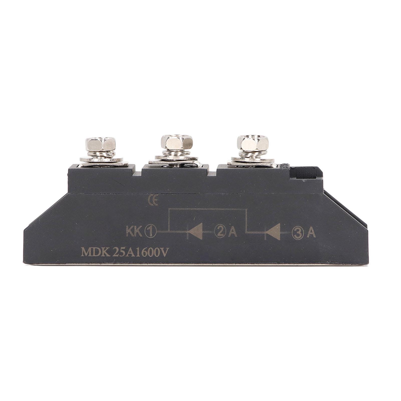 

Diode Rectifier Module Anti Reverse Bridge Common Cathode 2 in 1 Out for PV System 1600V MDK 25A