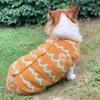 Bølge Bjørn Blå Kaffe Kæledyr Vest Sweater til Fransk Bulldog Terrier Lille Mellem Stort Dyr 3XL 4XL Ekstra Stor Størrelse Tøj til Hunde