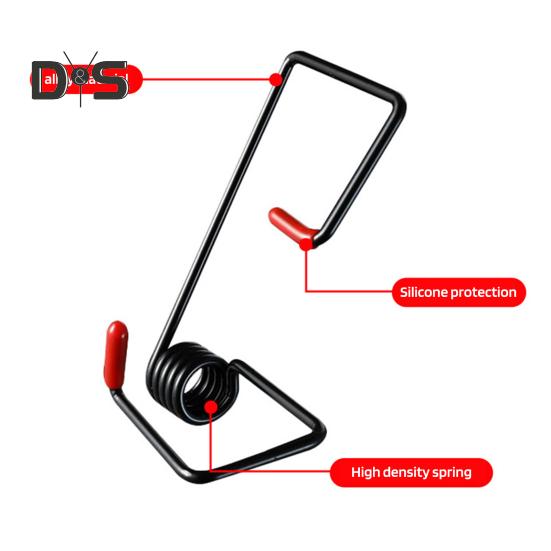 4Pcs Windshield Wiper Arm Pressure Spring Boosters Rustproof Universal Easy To Install Car Window Wiper Arm Pressure Spring Kit