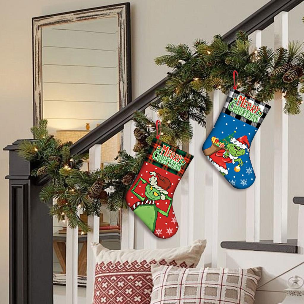 Christmas Decoration Pendant Christmas Tree Pendant Hanging Plush Christmas Decoration Christmas Tree Socks