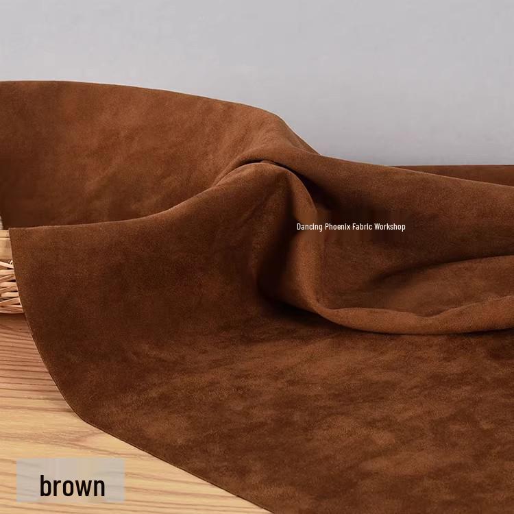 Luxury Snowflake Velvet Suede Air Layer Fabric - Thick, Stretchy, Soft, Delicate Knit