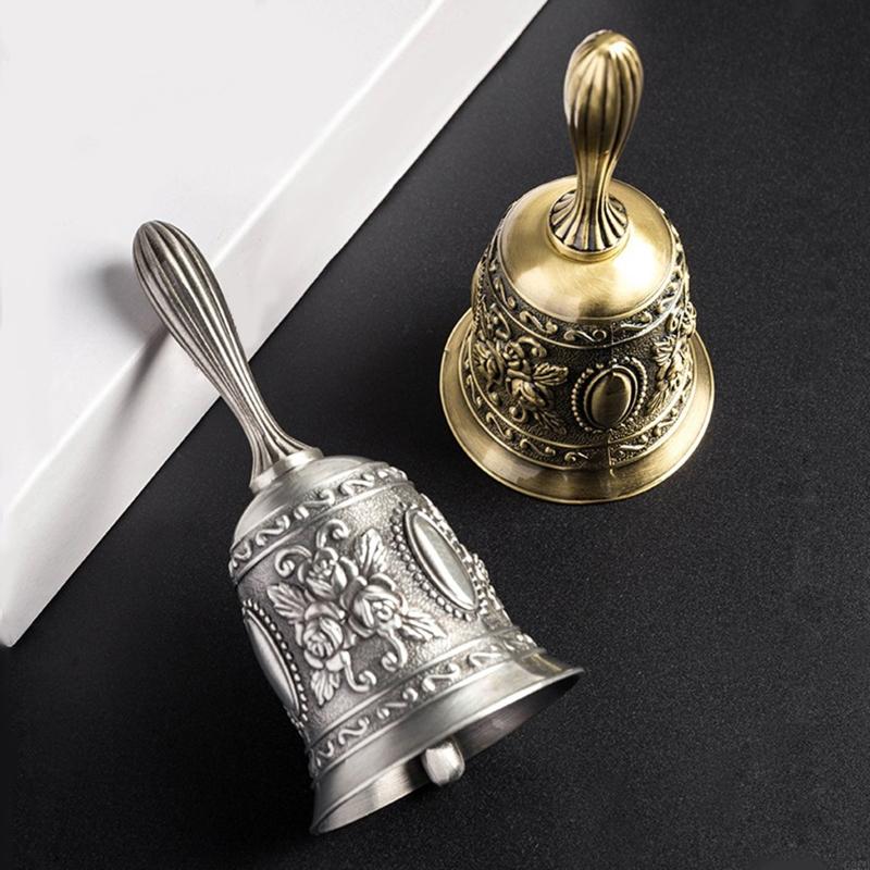 62KD Vintage Manual Swing Meditation Hand Prayer Portable Tibetan Buddhist for Dinne Service Home Decoration Lucky