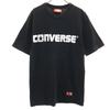 CONVERSE Short sleeve T-shirt black Women Used